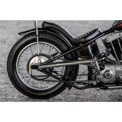 Deluxe Black Motorcycle Brake Light Switch Harley-Davidson 1937 - 1957 Knucklehead Panhead Flathead OEM #72004-39
