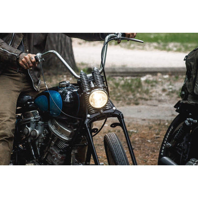 Bottom Mount Headlight Bracket Harley-Davidson Springers 1936 - 1949