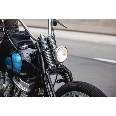 Bottom Mount Headlight Bracket Harley-Davidson Springers 1936 - 1949