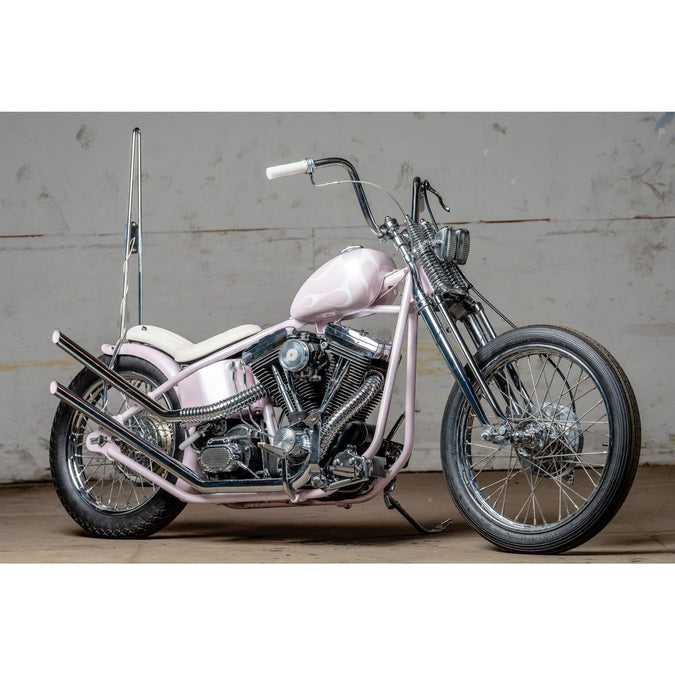 Chrome Flexible Exhaust Cover for vintage Harley & Universal