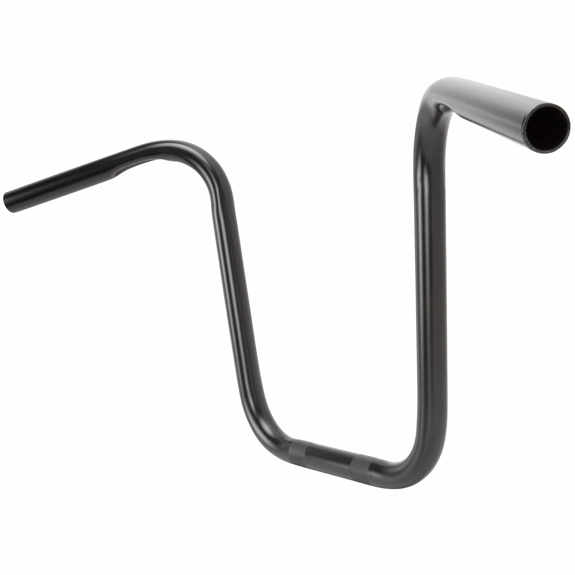 Cycle Standard Ape Hanger Handlebars - 1 inch - 12 inch Rise - Black ...