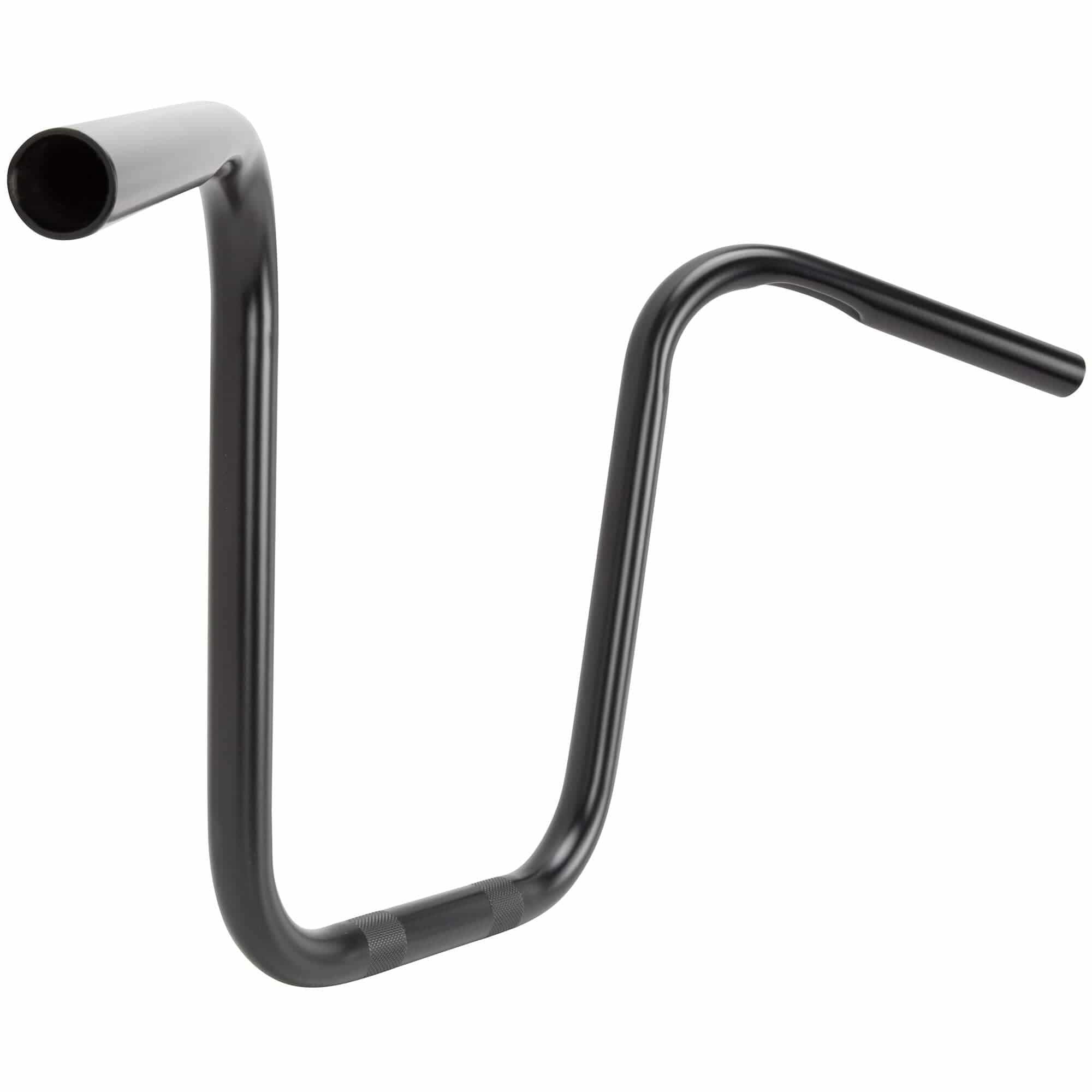 Cycle Standard Ape Hanger Handlebars - 1 inch - 12 inch Rise - Black ...