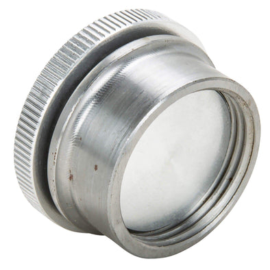Aluminum Gas / Oil Filler Cap with Weld-In Steel Bung - Unvented