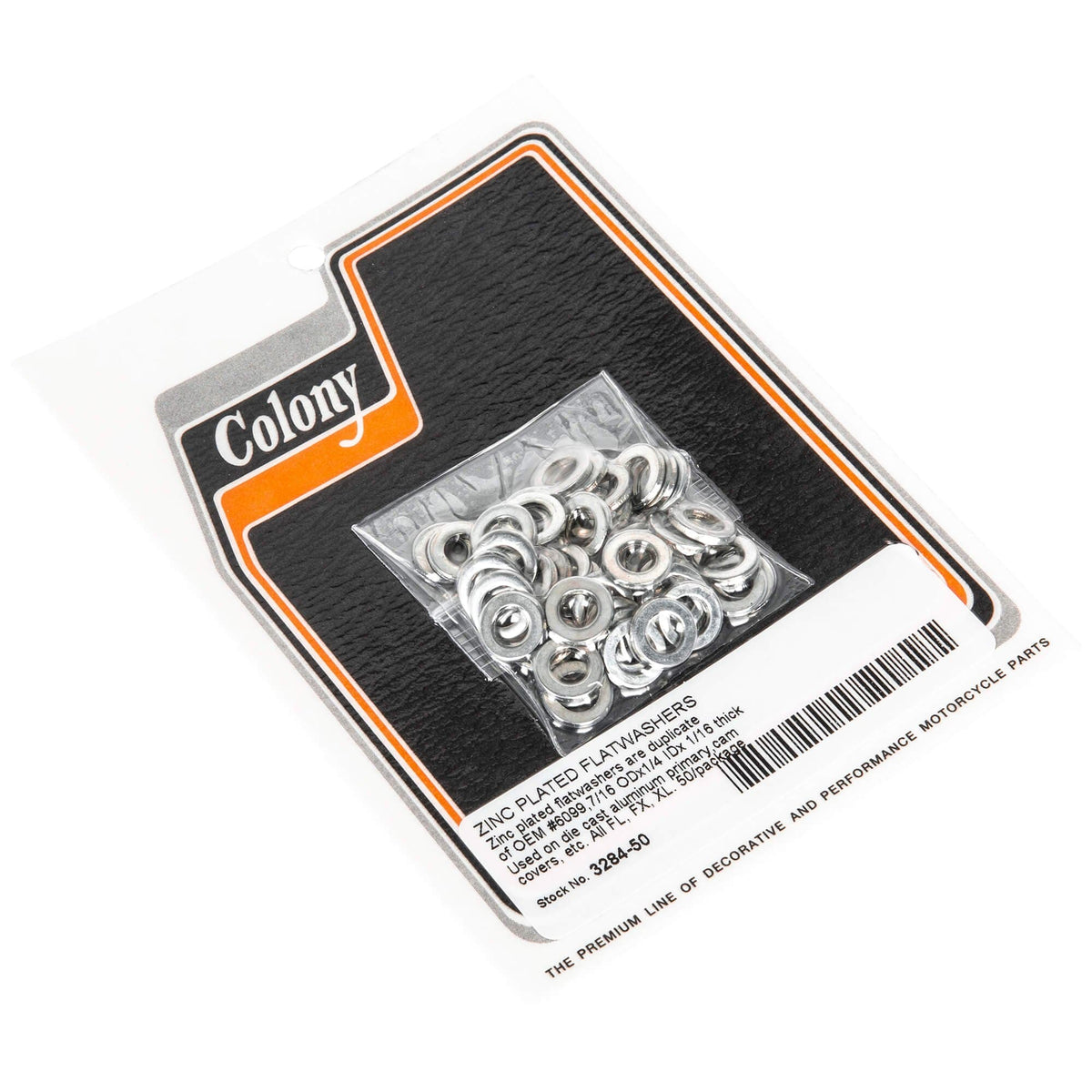 Colony Machine 328450 Flat Washers HarleyDavidson All FL/FX/XL OEM