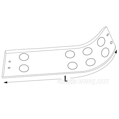 Baja Skid Plate for 2004 & Up Harely-Davidson Sportsters - Aluminum