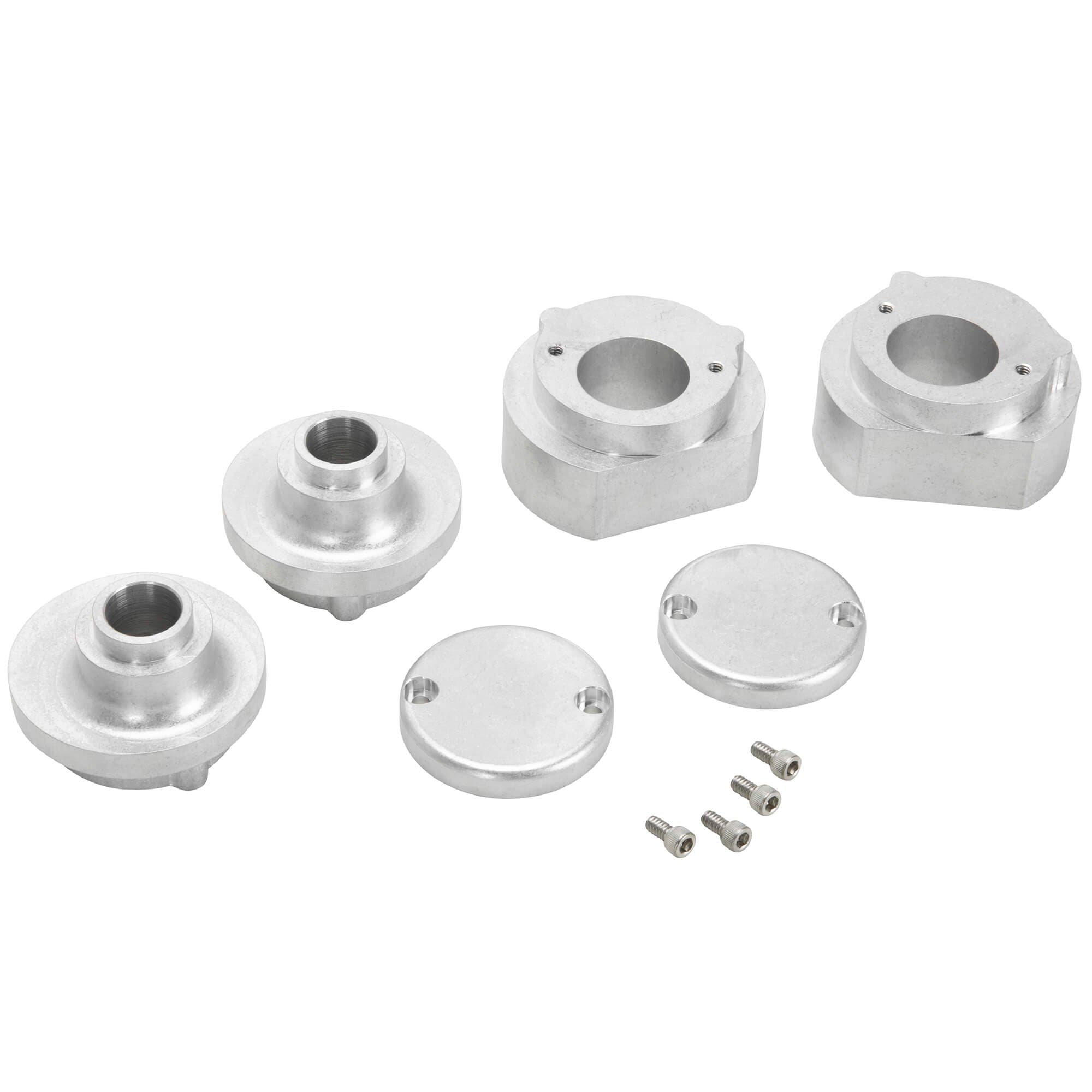 Lower Motor Mount Acorn Kit – Chrome – Fits 1993-2003 Harley Sportster