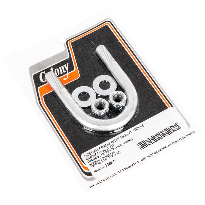 #3289-5 Sidecar Frame U-bolt Kit 1979-Up Harley-Davidson CLE/TLE/RLE