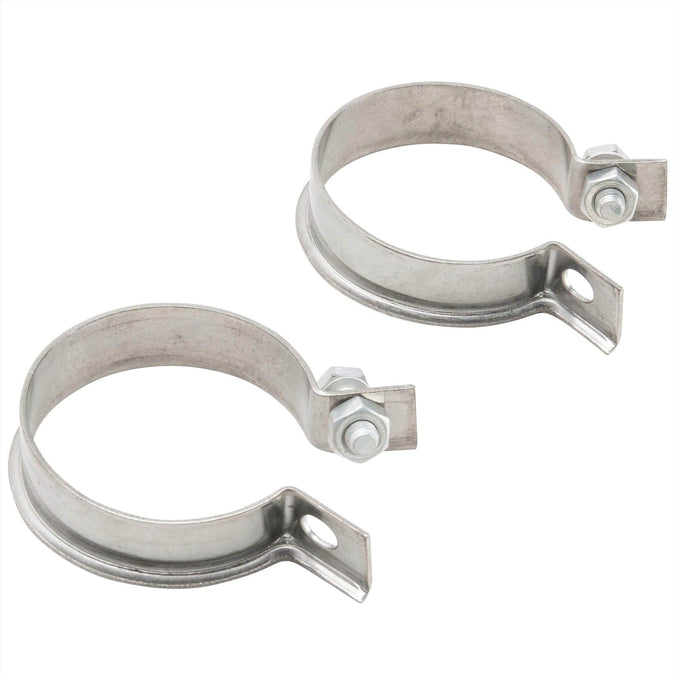 Exhaust Port Clamp Set for 1952 - 1976 Harley-Davidson K and XL Models - Stainless Steel - OEM # 65519-52 HDW