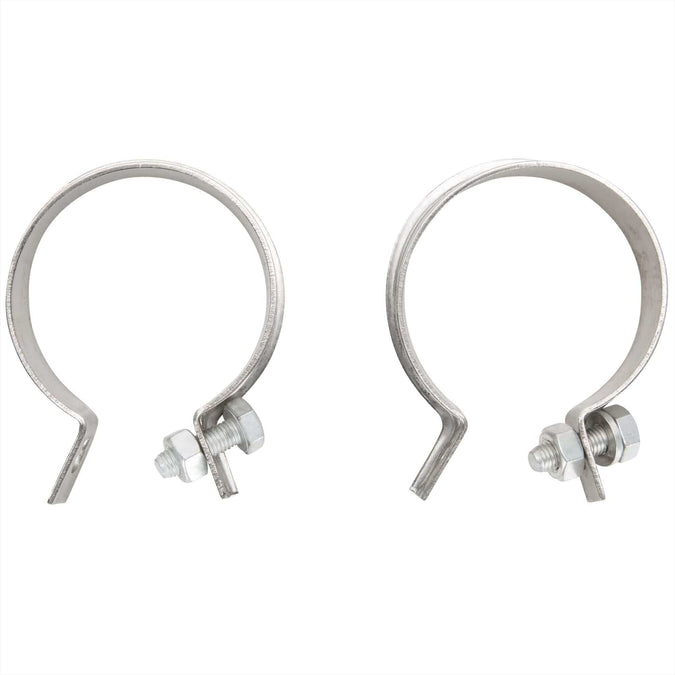 Exhaust Port Clamp Set for 1952 - 1976 Harley-Davidson K and XL Models - Stainless Steel - OEM # 65519-52 HDW