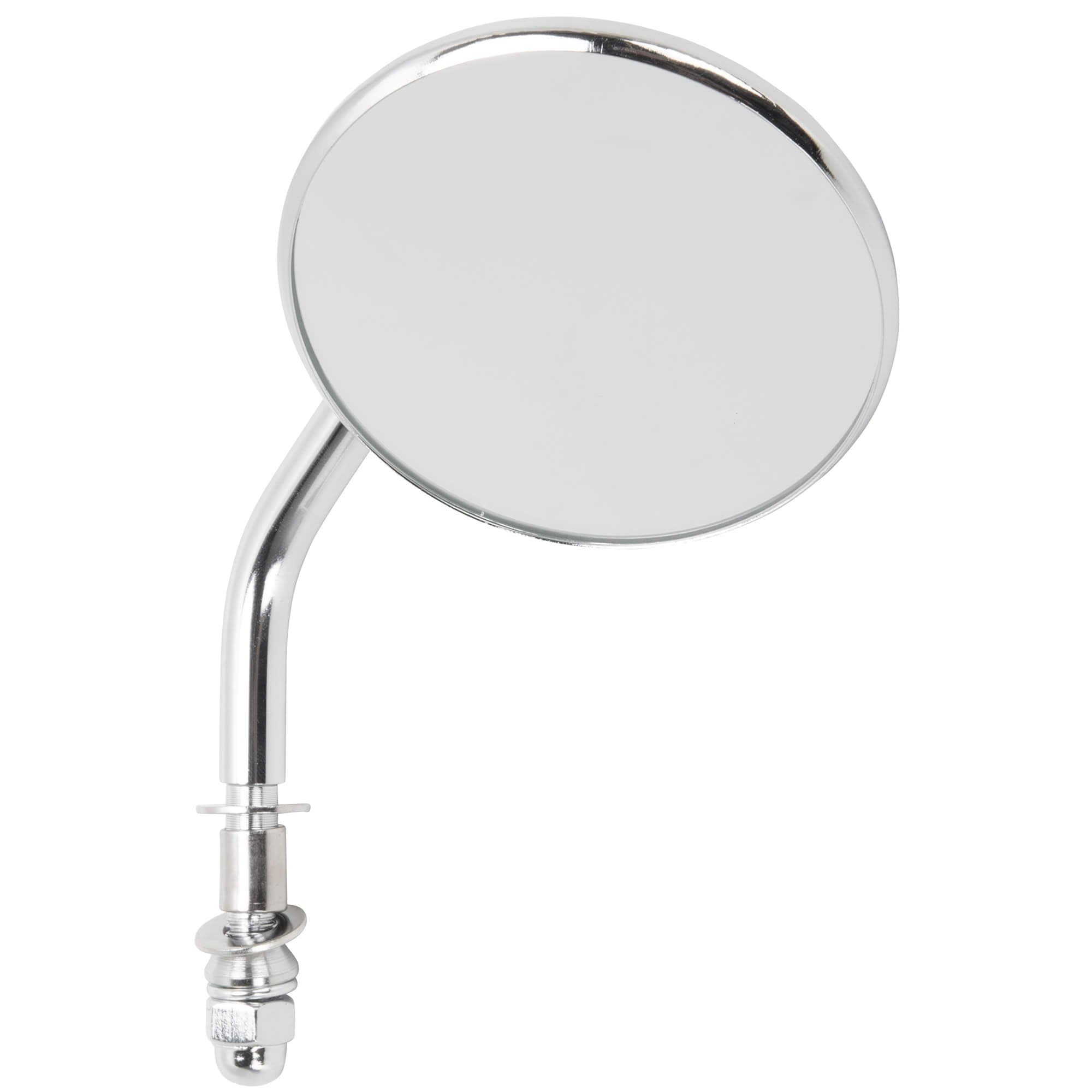 Reproduction Chrome Round Mirror For Honda Motorcycles - Fits CX500 GL500 CB650C CB750C 900C GL1100