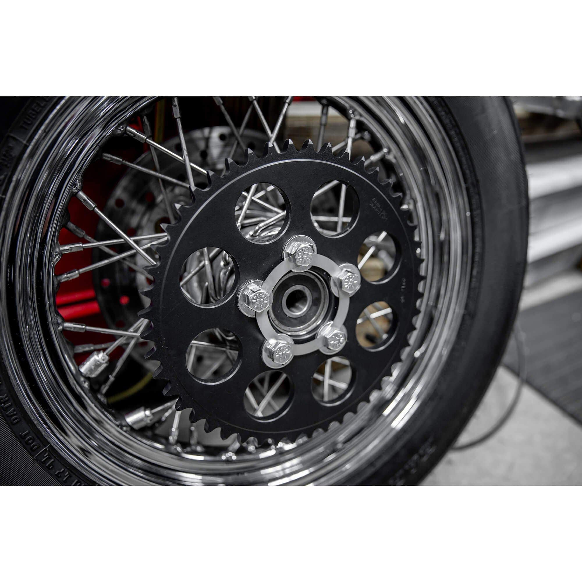 Rear Sprocket or Pulley Lock Ring Kit Black fits Harley-Davidson Rear Sprocket or Pulley Lock Ring Kit Black fits Harley-Davidson