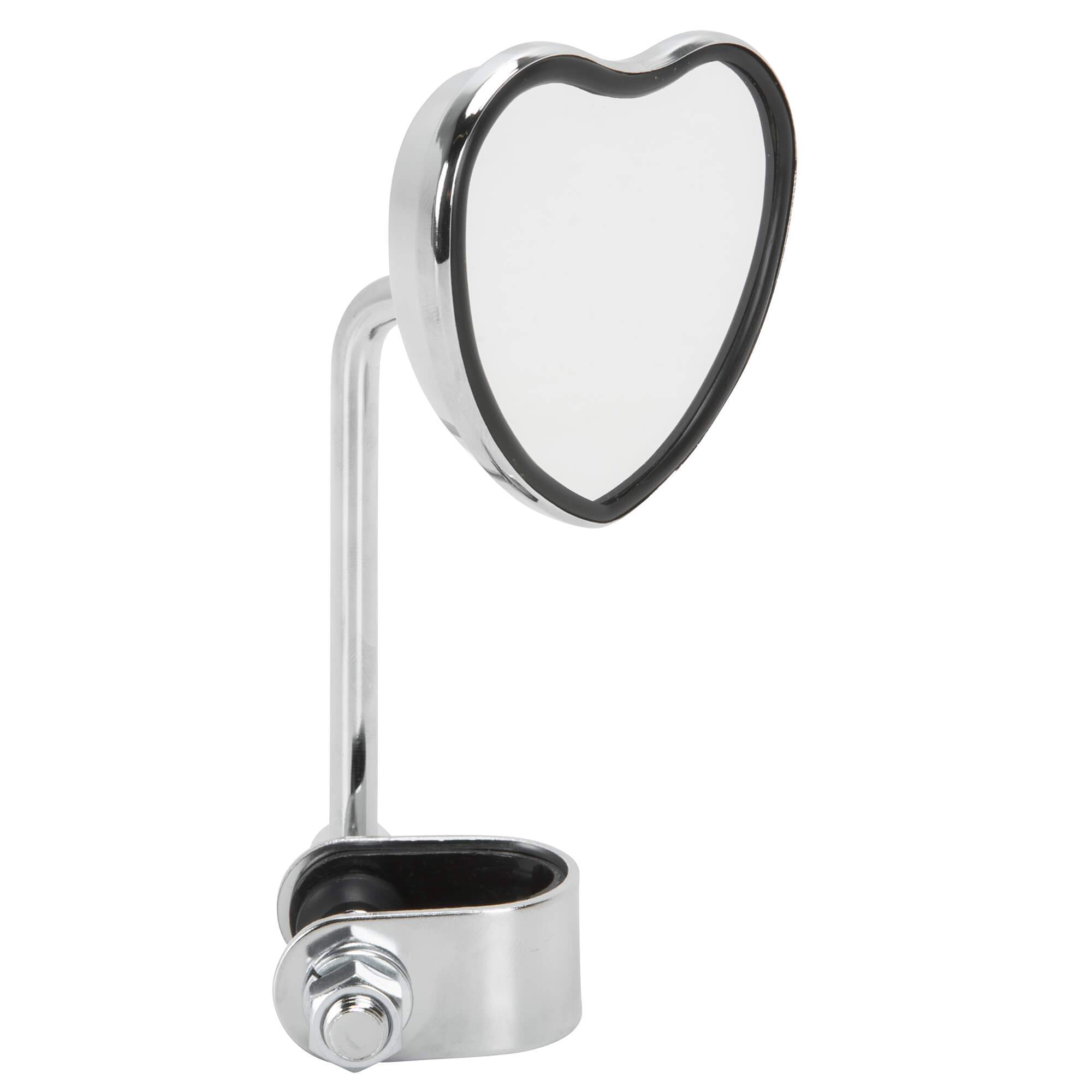 Lowbrow Customs Heartthrob Motorcycle Mirror - Clamp On