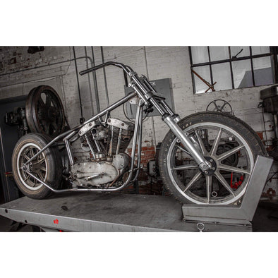 Full Rigid Frame 1957-1985 Harley-Davidson Ironheads - Disc Brake rear - Sporty Tank Mounts