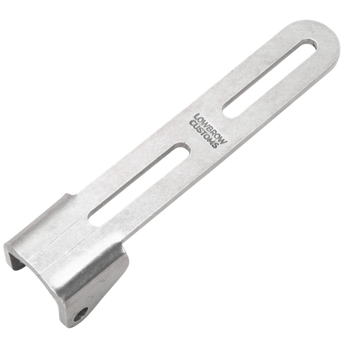 Stainless Steel Solo Seat Hinge / Pivot Bracket - Harley Ironhead Sportster 1957-1978