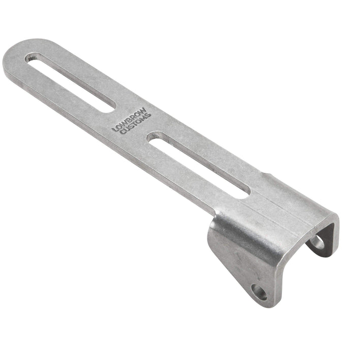 Stainless Steel Solo Seat Hinge / Pivot Bracket - Harley Ironhead Sportster 1957-1978