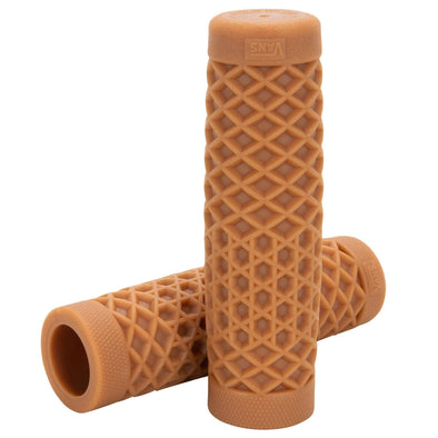 Vans/Cult V-Twin Motorcycle Grips by ODI - Gum - 1 inch