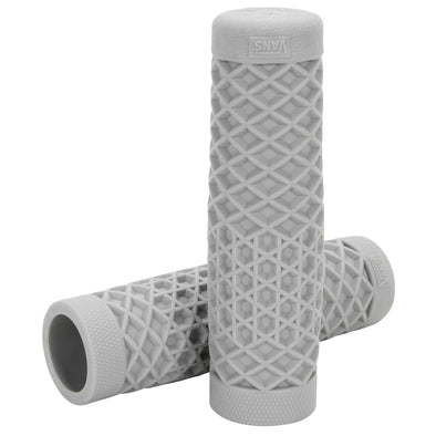 Vans/Cult V-Twin Motorcycle Grips by ODI - Grey - 1 inch