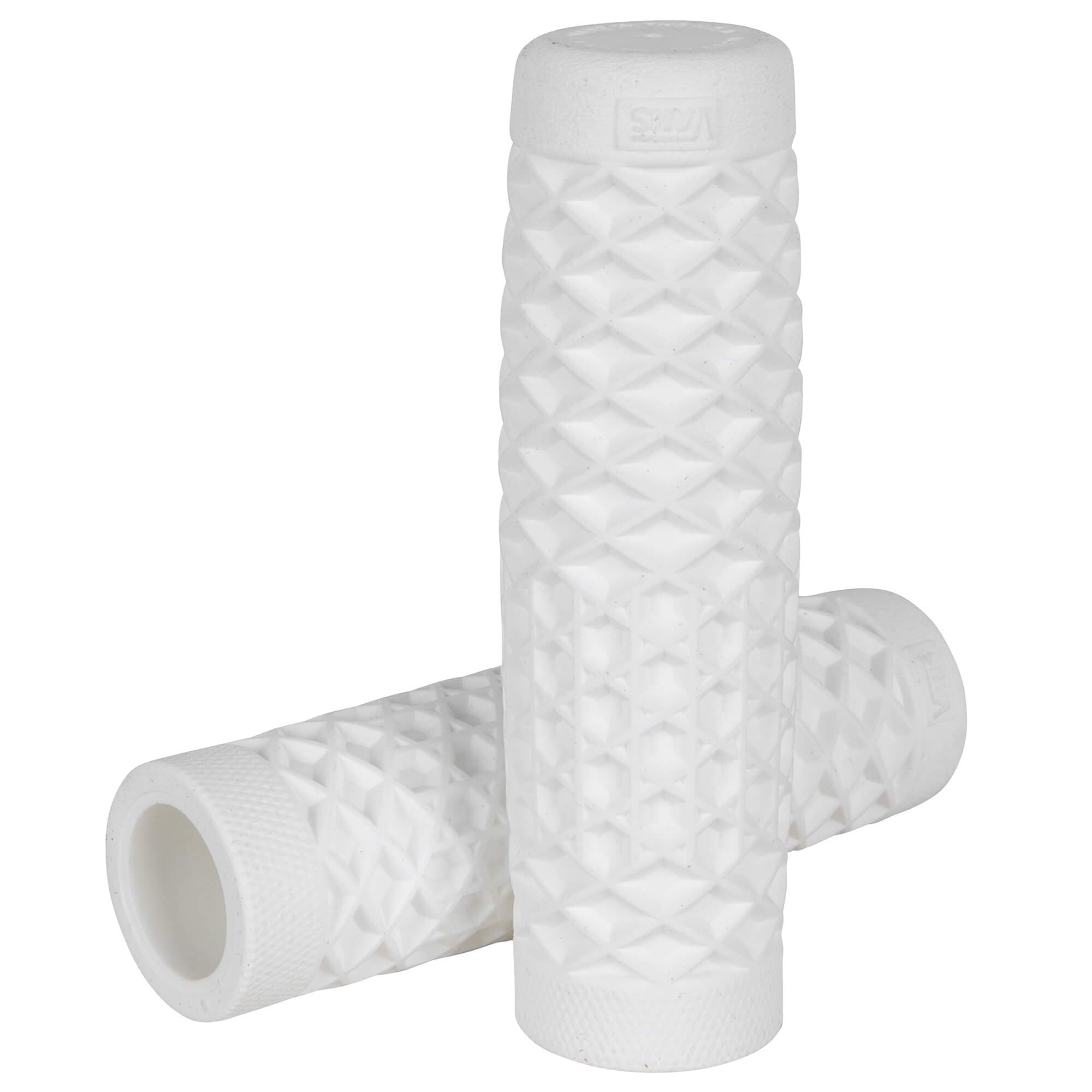 ODI Vans/Cult V-Twin Motorcycle Grips by ODI White inch