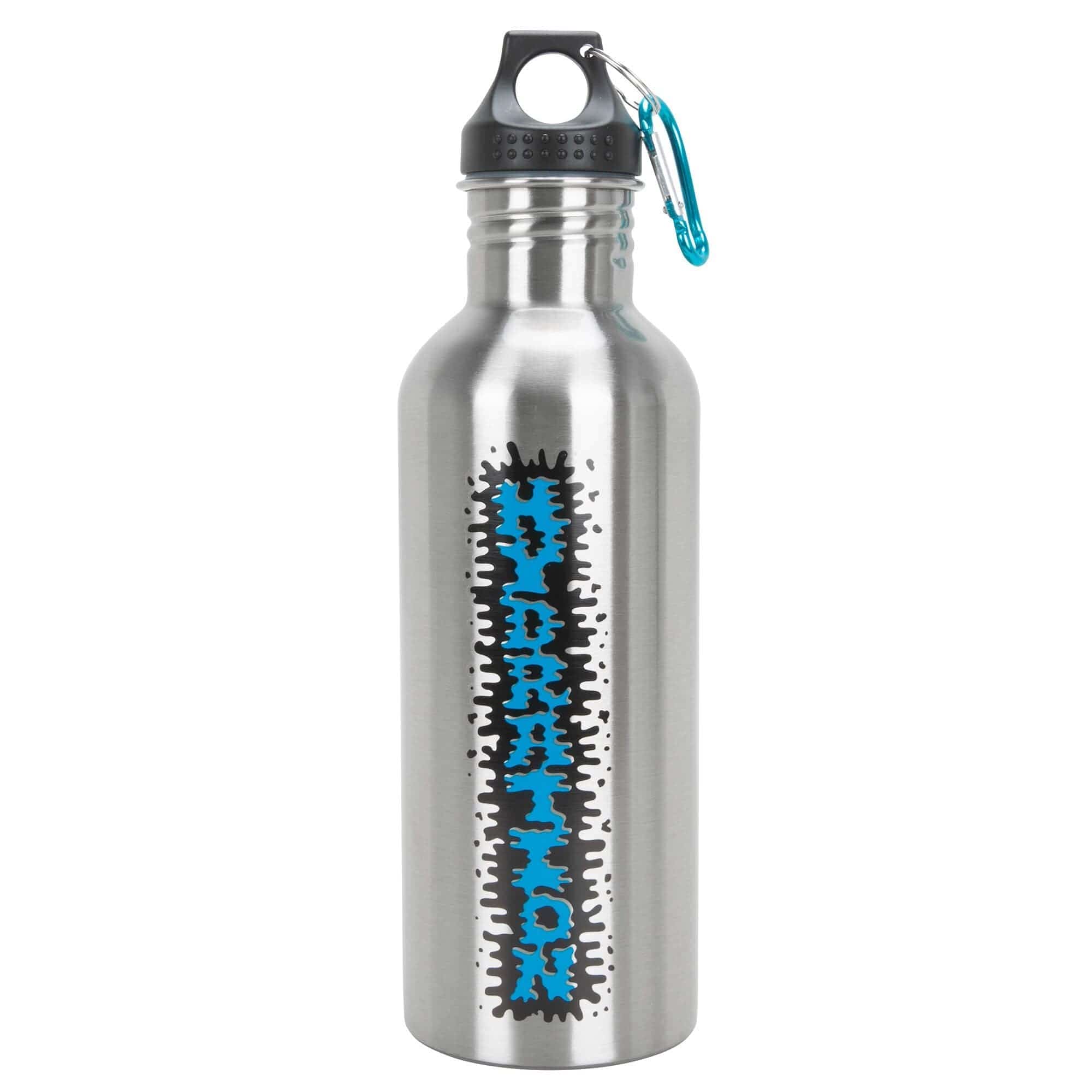 Lowbrow Customs Stainless Steel Water Bottle and Black Carrier 2.0