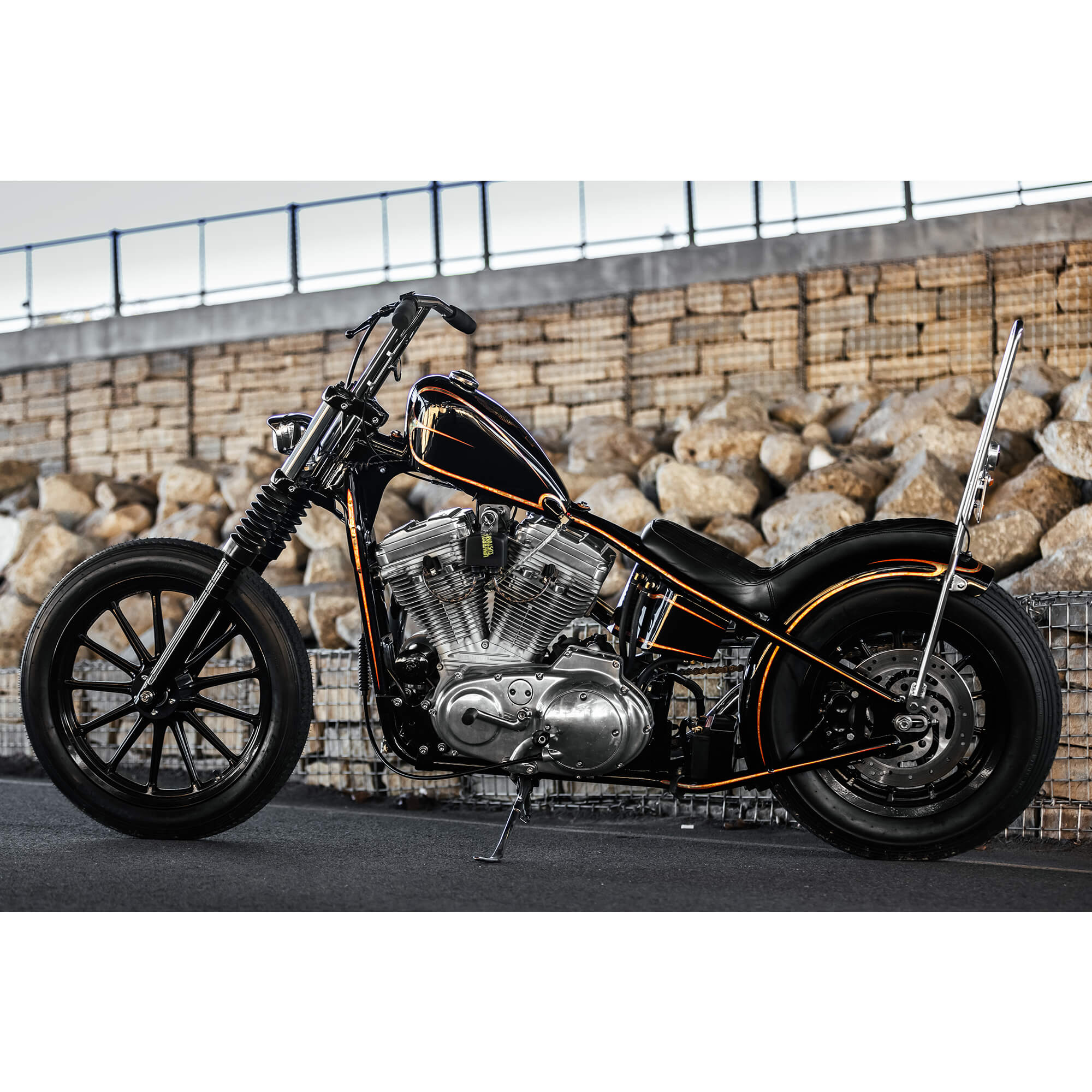 Custom Hardtail Lowbrow Customs Sportster