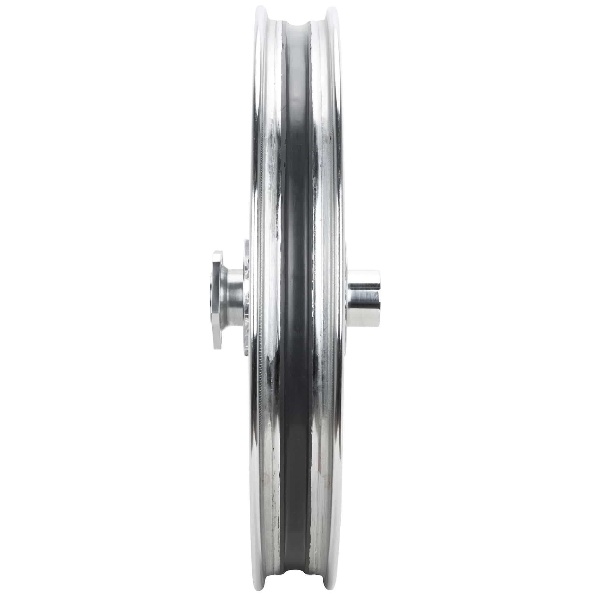 Mid-Usa 21 x 2.15 Chrome Complete Front Single Flange Wheel Harley 