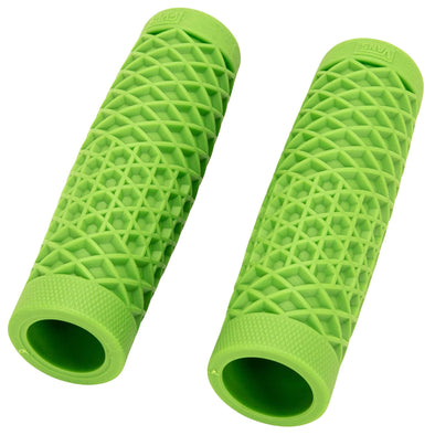 Vans/Cult V-Twin Motorcycle Grips by ODI - Green - 1 inch