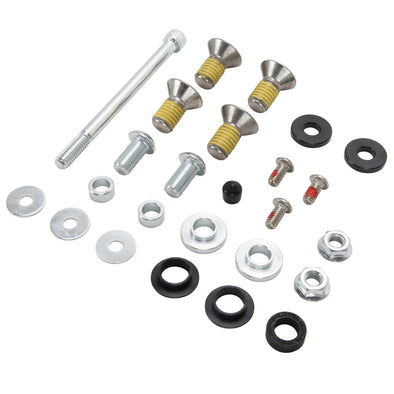 Seat Spring Kit & Smooth Solo Seat for Harley Sportsters 2004-Up