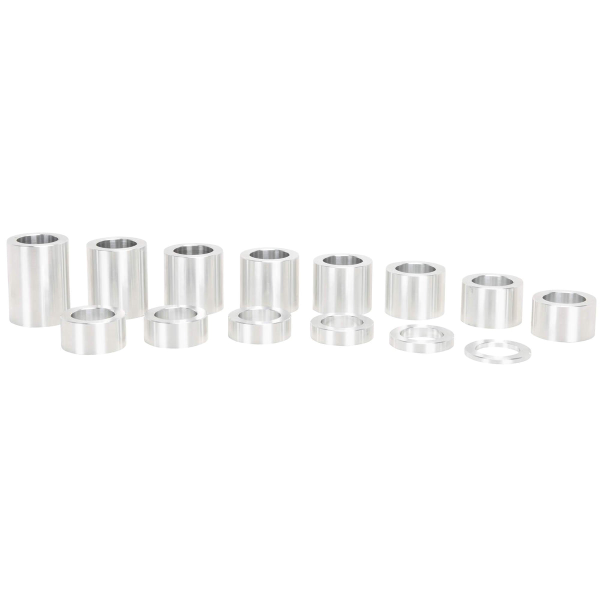 Cycle Standard 14 Piece Aluminum Wheel Axle Spacer Kit 1.5 inch O.D