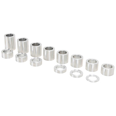 14 Piece Aluminum Wheel Axle Spacer Kit - 1.5 inch O.D. x 25MM I.D.