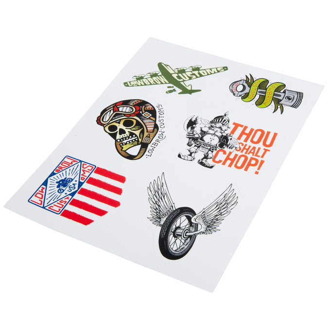 Lowbrow Customs Sticker Sheet No. 4