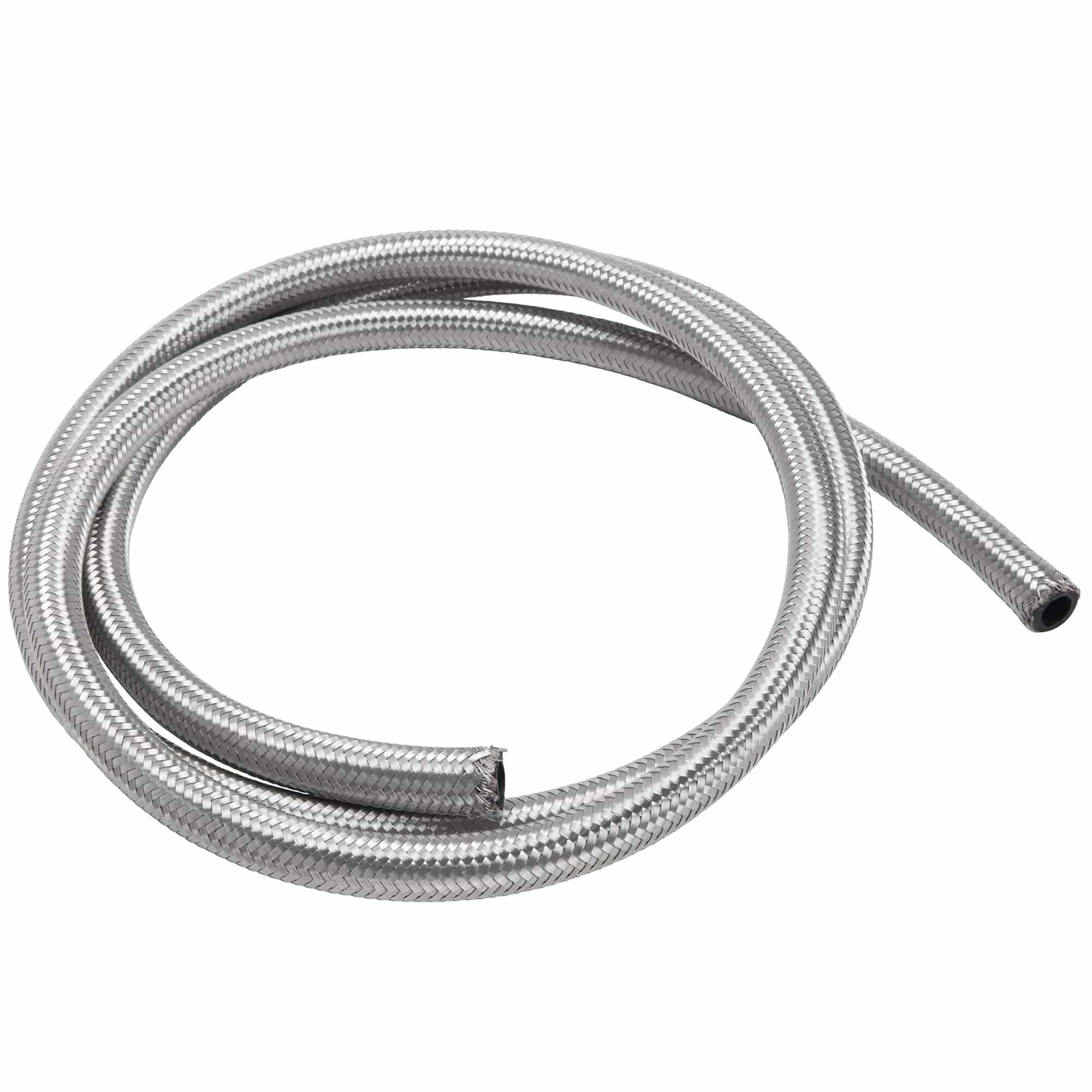 Cycle Standard 3/8 inch Braided Stainless Fuel Line - 6 ft. – Lowbrow  Customs