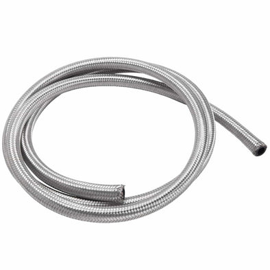 3/8 inch Braided Stainless Fuel Line - 6 ft.