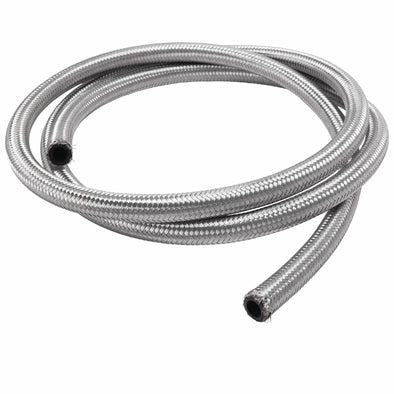 3/8 inch Braided Stainless Fuel Line - 6 ft.
