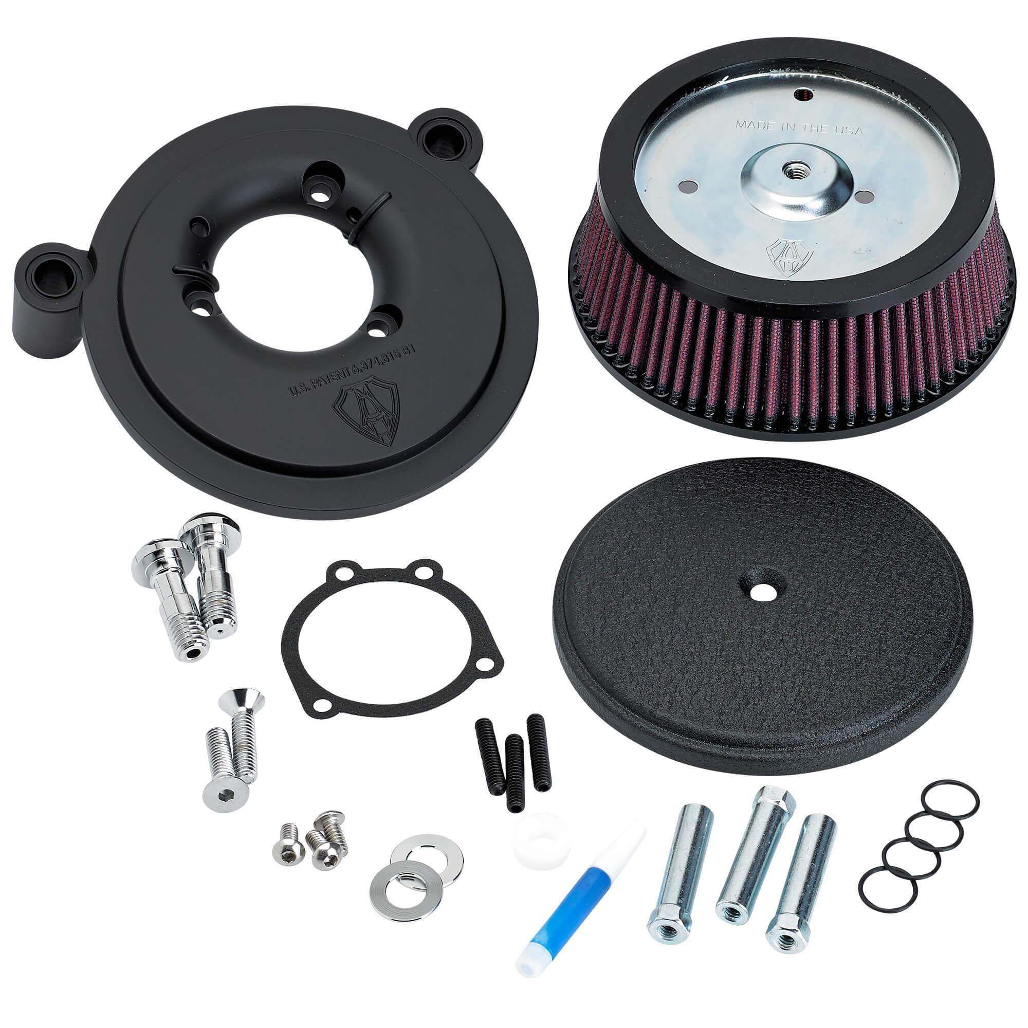 Arlen Ness Big Sucker Stage 1 Air Filter Kit - Black - 1999-2017