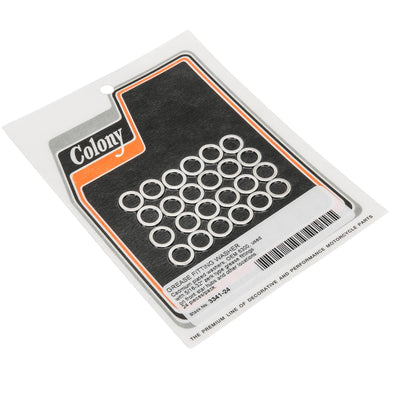 #3341-24 Grease Fitting Washers Harley-Davidson OEM# 6300 - CAD Plated