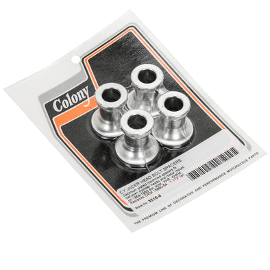 #3516-4 Cylinder Head Spacer 1954-1956 Harley-Davidson KH/KHK/KHR/KHRM - CAD Plated