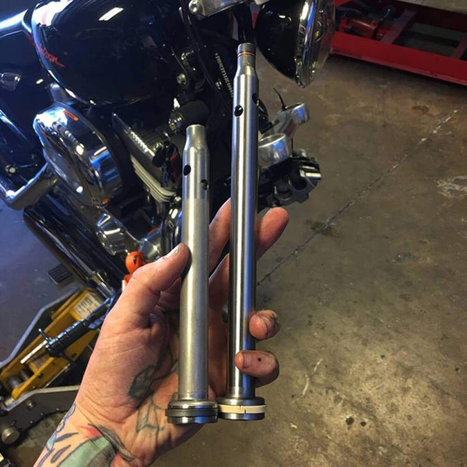 39mm Harley-Davidson Front End Extended Damper Tube Kit