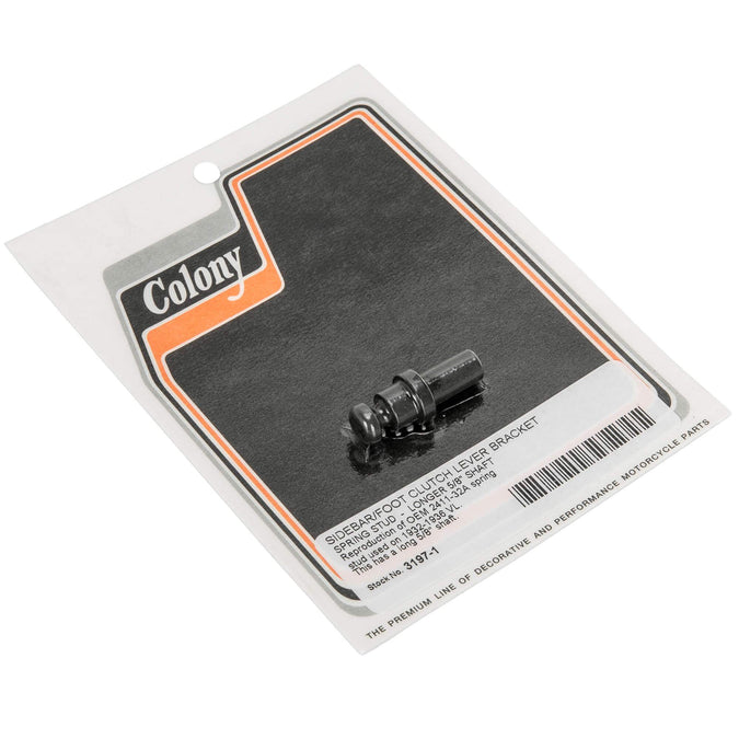 #3197-1 Sidebar Foot Clutch Lever Spring Stud 1932-1936 Harley-Davidson VL