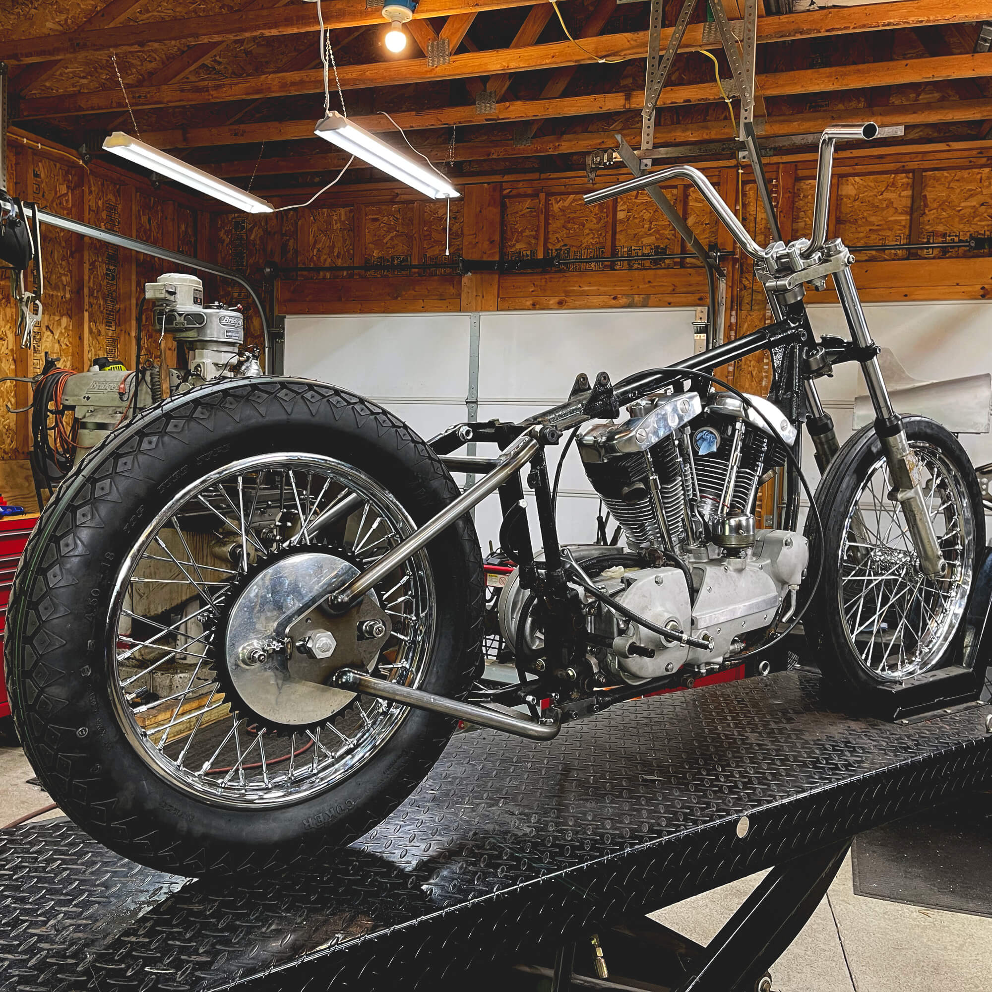 Custom Hardtail Ironhead Sportster Hardtail Kit