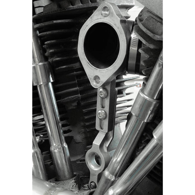 Carb Arm Support Bracket for Harley-Davidson Ironheads and Shovelheads - Tumbled