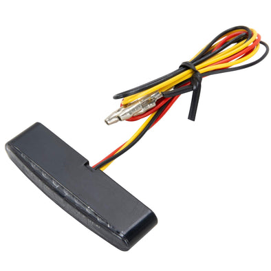 Aurora Mini LED Tail Light - Smoke Lens - Black