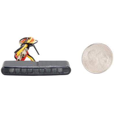 Aurora Mini LED Tail Light - Smoke Lens - Black