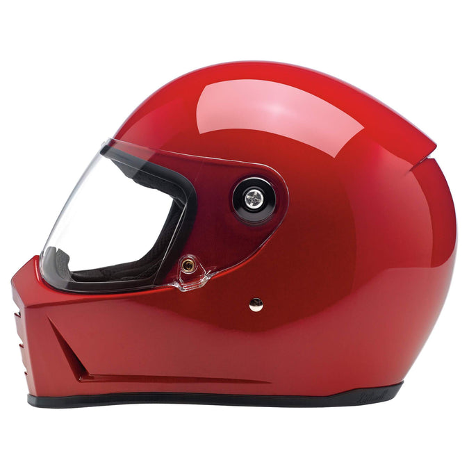 Lane Splitter DOT/ECE Approved Full Face Helmet - Gloss Blood Red