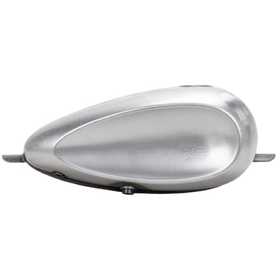 MPW Speedshop Primered Peanut Fuel Tank – 6.8L, Deep Tunnel, Threaded Filler – Street Motorcycle