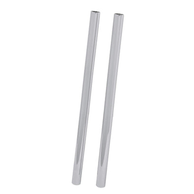 39MM Show Chrome Fork Tubes - 32.25 inch - 8 Over