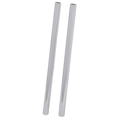 39MM Show Chrome Fork Tubes - 34.25 inch - 10 Over