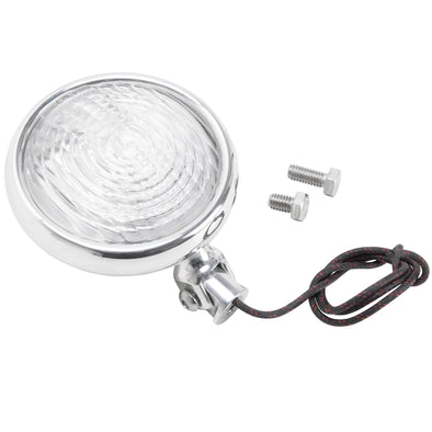 3-1/4 inch Pancake Headlight - Clear Lens