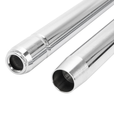 35MM Chrome Fork Tubes - 23-1/4 inch - Stock Length
