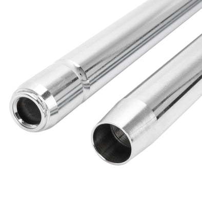 35MM Chrome Fork Tubes - 27-1/4 inch - 4 Over