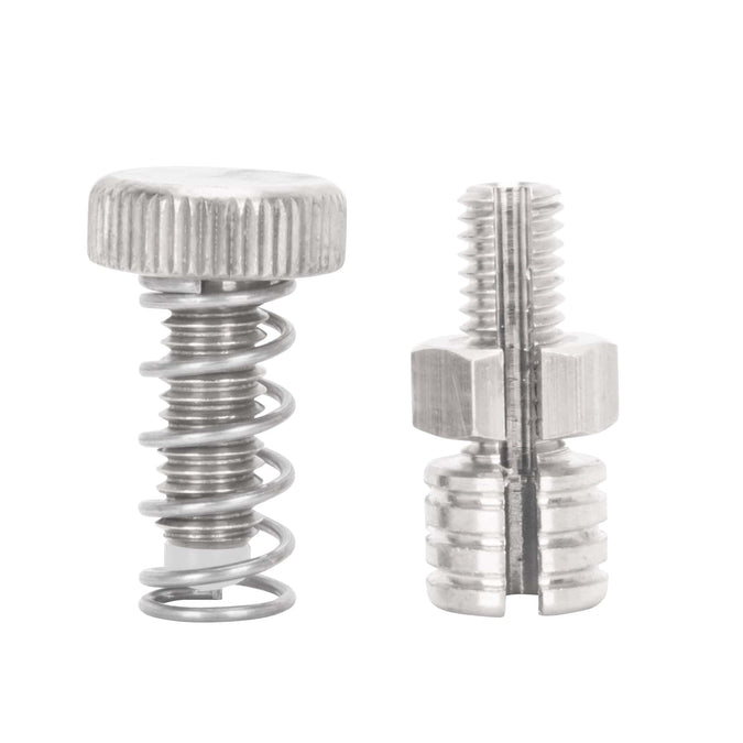 Stainless Steel Stop Screw and Cable Stop / Register for KustomTech Throttles